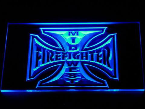 Fire Fighter Mid West LED Neon Sign